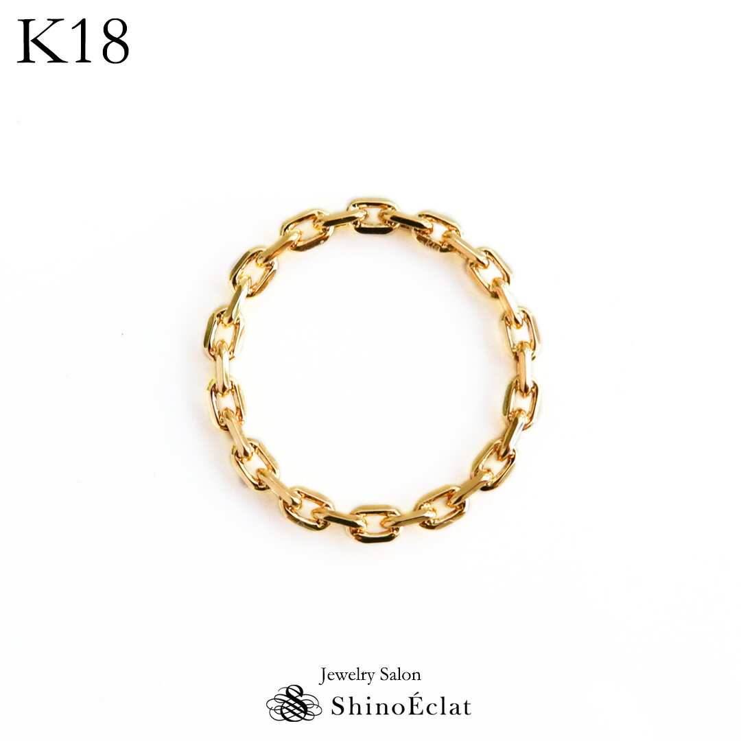 K18 ꥢ󥨥ƥͥ  ˥ƥ   ǥ  ring ladies gold ץ  ŤͤŤ ̵