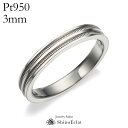 w v`i Pt950 _u ~OC }bWO 3mm b ~ł 󖳗 platinum EFfBO ohO w ring Vv Pi 