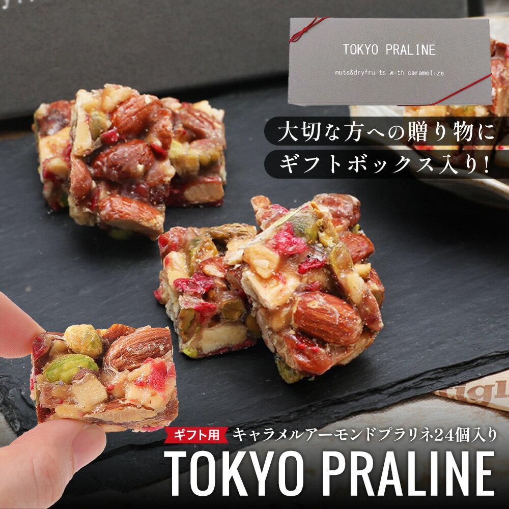 TOKYO PRALINE 24個入（12個×2袋） お取り寄せスイーツ 洋菓子 アーモンド お菓子 茶菓子 豆菓子 スイーツ 栄養 美容…