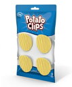 Fred(フレッド) ポテトチップスクリップ トルティーヤクリップ 4pcs お菓子 袋止め ユニーク かわいい(3)