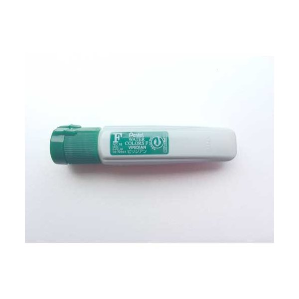 エフ水彩 ポリチューブ WFCT18 ビリジアン ぺんてる