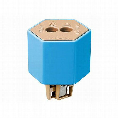 鉛筆削り ケズリキャップツイン （ペットボトルが鉛筆削りに）ZKC-W1/Hブルー シヤチハタ（Z）