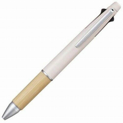 ジェットストリーム 4＋1 竹製グリップ バンブー0.5mm 多機能ボールペン MSXE5200B5.45 ベージュ 三菱鉛筆（Z）