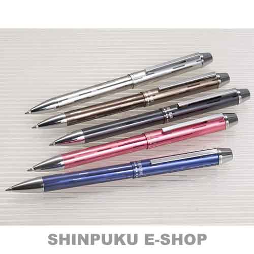 セーラー 多機能ペン メタリノ4 16-0222-220（3色ボールペン＋シャープペン）ブラック（Z） 2