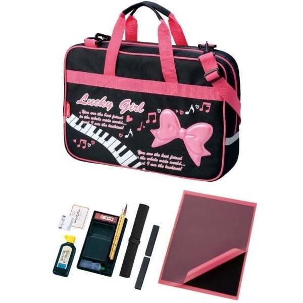 クレタケ 呉竹 書道セット ラッキーガール GA-1220S GA122-11(Z)