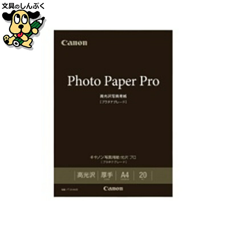 写真用紙 光沢プロ PT-201A420 A4 20枚 キヤノン
