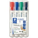 ボードマーカー ルモカラーWBマーカー 4色セット 351 WP4 ステッドラー