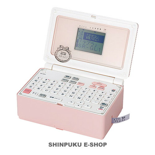 ラベルライター テプラ PRO SR-GL1 シェルピンク キングジム ラベルライター テプラ PRO SR-GL1 シェルピンク キングジム