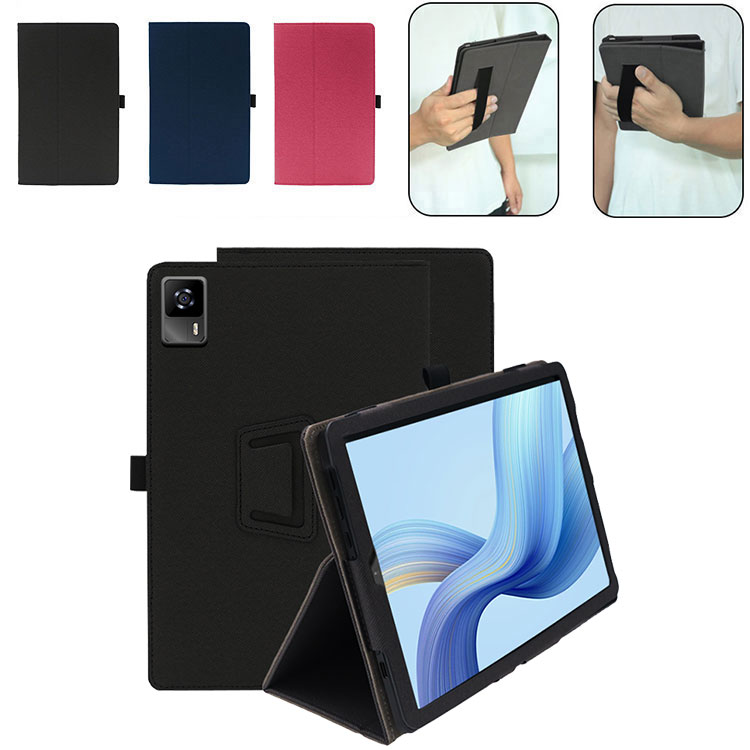 Headwolf FPad7 ケース 手帳型 FPad7 Pro カバー 四角保護 おしゃれ 汚れ防止 スタンド機能 持ち手 ベルト バンド付き ペンホルダー付き 落下防止 片手操作 取っ手 人気 手帳型ケース 8.4インチ headwolf fpad7 ケース 耐衝撃カバー