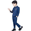 おしゃれ ネイビー かっこいい キッズ 男の子 子供スーツ スーツセット 上下セット 高品質 上品 送料無料 ダブルブレスト 七五三 結婚式 イベント パーティー 音楽会 演奏会 入学式 卒業式 礼服 ストライプ 縞柄 ピアノ 100 110 120 130 140 150 160 170