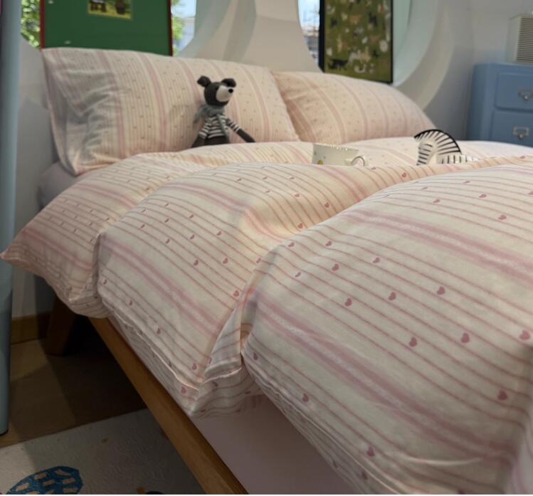 送料無料 寝具カバーセット 掛け布団カバー 布団カバーセット フラットシーツ/ボックスシーツ韓国風 防..