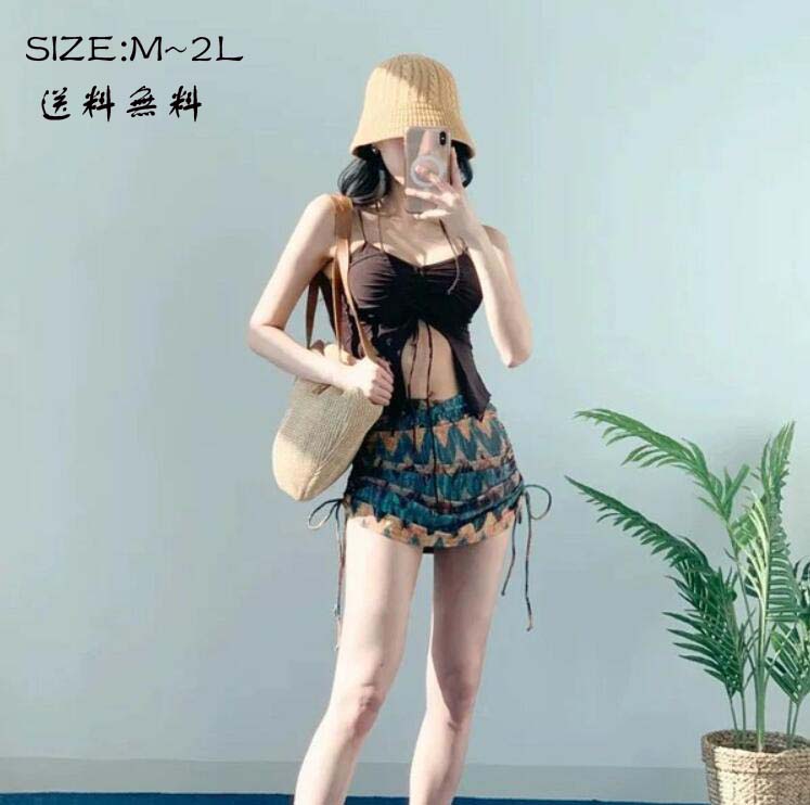 送料無料タンキニレディースエスニッ...