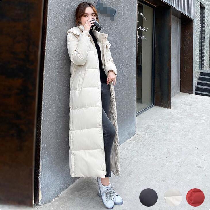 Rakuten - 送料無料 中綿コート ロング丈 フード付き レディース 厚手 冬服 コート 軽い 中綿コート 着痩せ アウター ショートコート 中綿ジャケット ジャンパー 防寒 暖かい 大きいサイズ 体型カバー おしゃれ スリム きれいめ カジュアル 大人 通勤 新品 50代 30代 40代 S-3XL