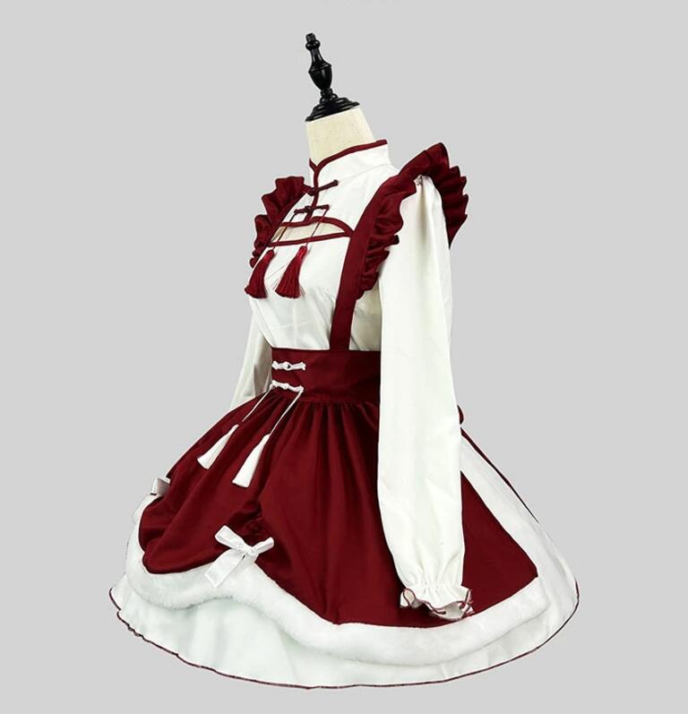 Rakuten - 送料無料 ハロウィン コスプレ チャイナ風 チャイナ風 レディース メイド 仮装 可愛い ハロウィンコスプレ ワンピース レディース 大人 ハロウィン仮装 コスプレ衣装 正統派メイド こすぷれ コス 男ウケ セクシー 大きいサイズ ゴスロリ エプロンドレス ハロウィン衣装