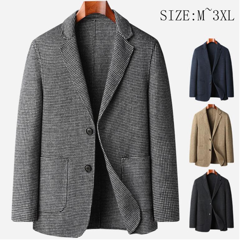 送料無料スーツジャケットメンズブレ...