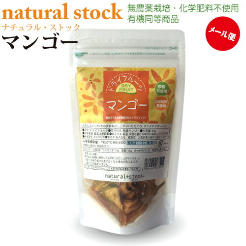 ドライフルーツマンゴー 60g×4袋【メール便・送料無料】砂糖不使用食品添加物無添加