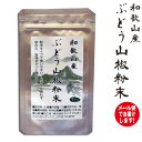 和歌山産　ぶどう山椒7gメール便でお届けします。お料理の薬味、調味料としても使い易い粉末タイプ。【しびれの素】