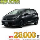 ☆月額 25,000円 楽乗りCAR 新車 ホンダ フィットハイブリッド 4WD 1500 e:HEV HOME 特別仕様車 BLACK STYLE