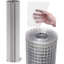 金網メッシュ 金網フェンス ワイヤー メッシュ 1x2m 1x6m 1x8m ステンレス鋼 溶接メッシュ 家禽フェンスメッシュ 産業用金網 金網ロール チキンワイヤ