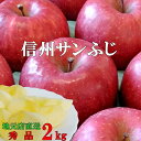 りんご 糖度13度以上ご贈答に！信州りんご【サンふじ】秀品2kg！産地直送サンふじりんご！光センサー選果！　長野県産 信州産 プレゼント さんふじ リンゴ サンふじ　りんご