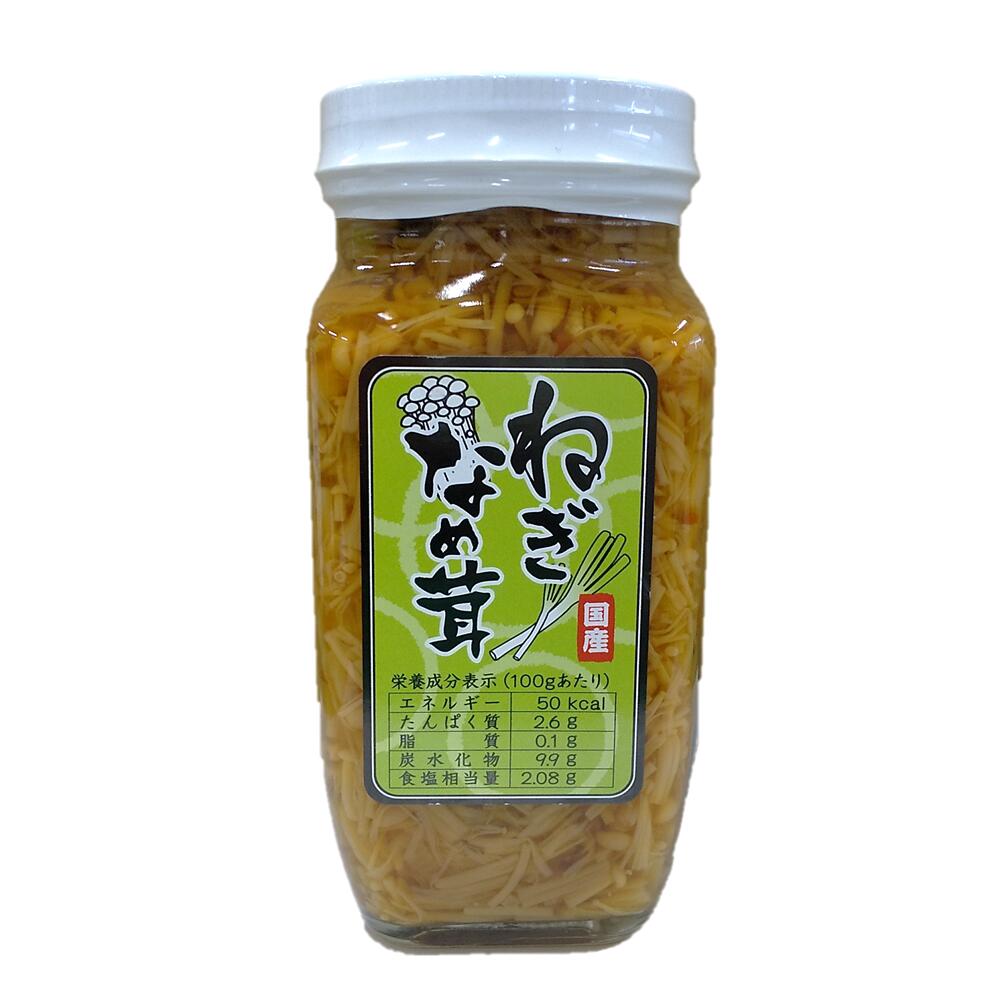 【須坂食品工業】 ねぎなめ茸 信州産えのき ご飯のお供 なめ