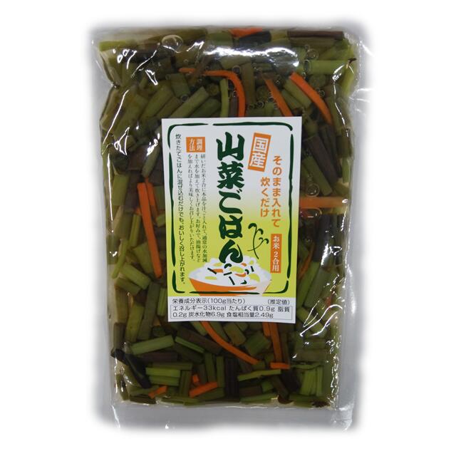 【須坂食品工業】 国産山菜ごはん 