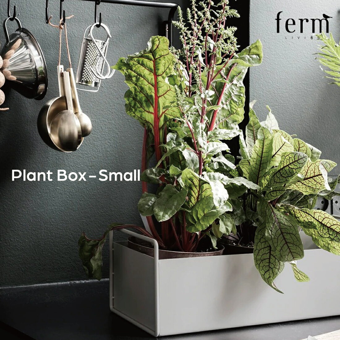 ferm LIVING ファームリビング Plant BoxプラントボックスS植木鉢 観葉植物 リビング 収納 北欧 インテリア 小物入れ