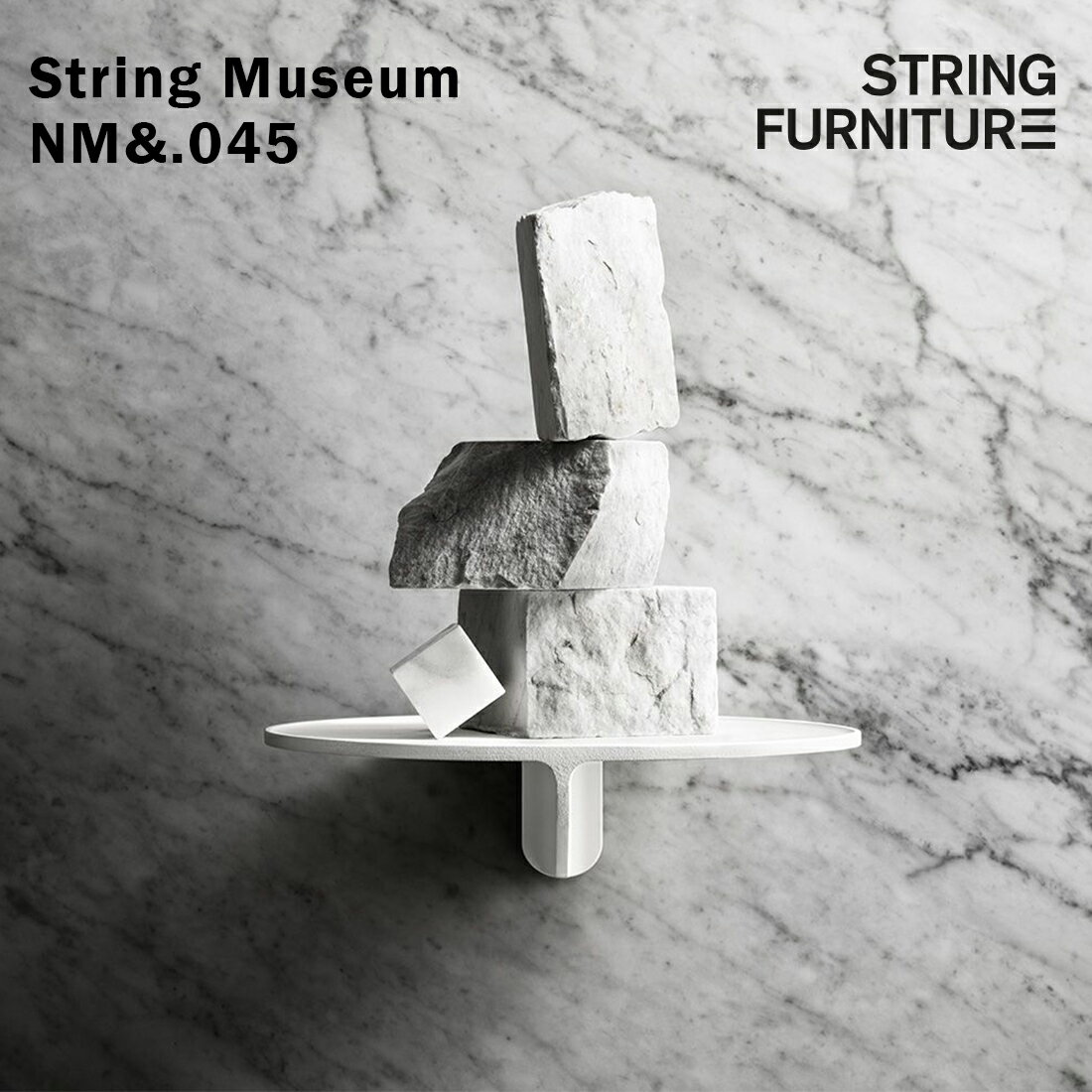 【店舗クーポン発行中】String ストリング MUSEUM ミュージアム コンソールシェルフ NM045