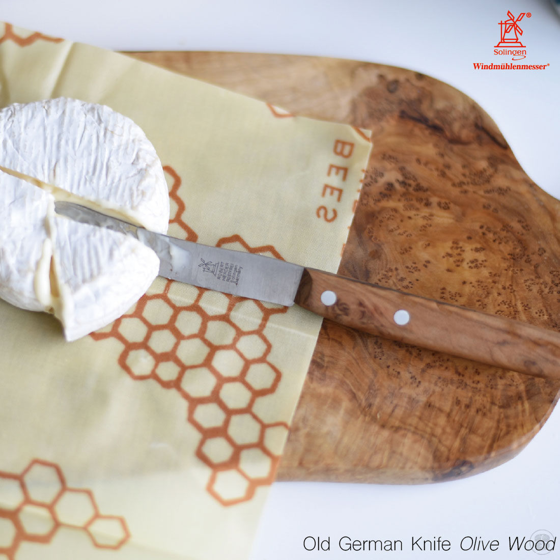 【店舗クーポン発行中】ROBERT HERDER Old German Knife Olive Wood ロベルトヘアダー オールドジャーマンナイフ オリーブウッド ドイツ製