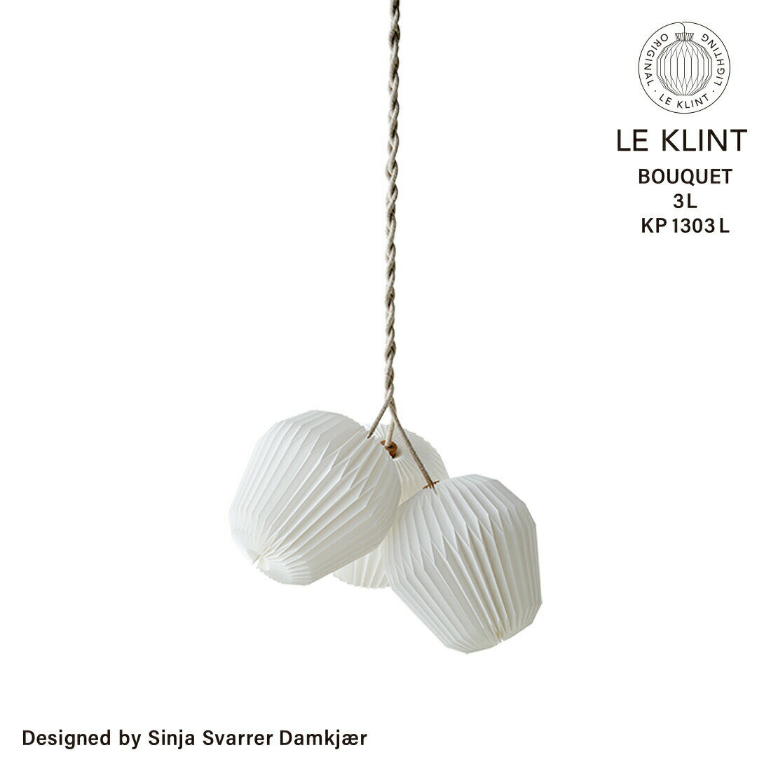 【店舗クーポン発行中】LE KLINT レクリント BOUQUET ブーケ KP1303L Lサイズ ペンダントライト 照明 センヤ・スヴァー・ダムケア