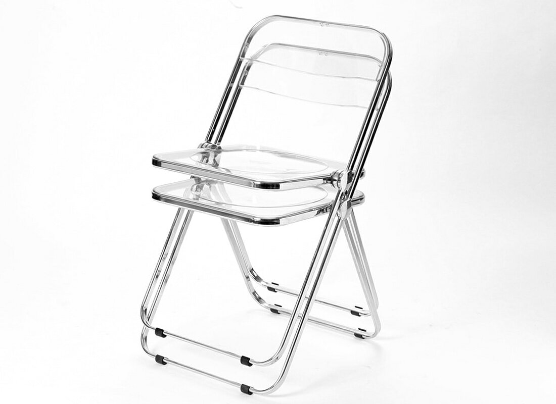 【店舗クーポン発行中】アノニマカステッリ Plia Chair プリアチェア クローム ジャンカルロ・ピレッティ Anonima Castelli 折りたたみ 椅子 [3]