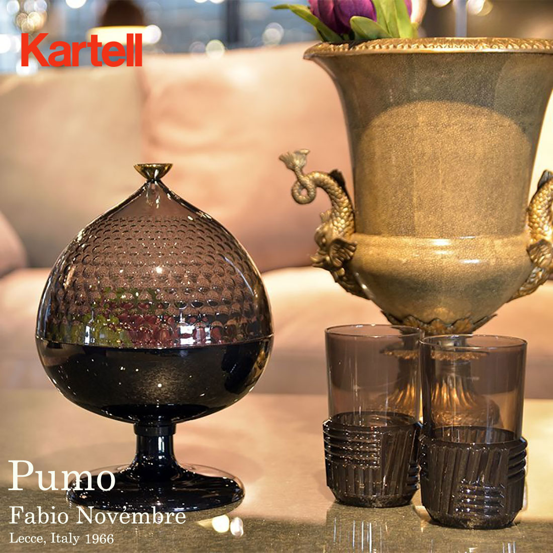 【店舗クーポン利用不可】Kartell カルテル Pumo プーモ コンテナ ファビオ・ノヴェンブレ