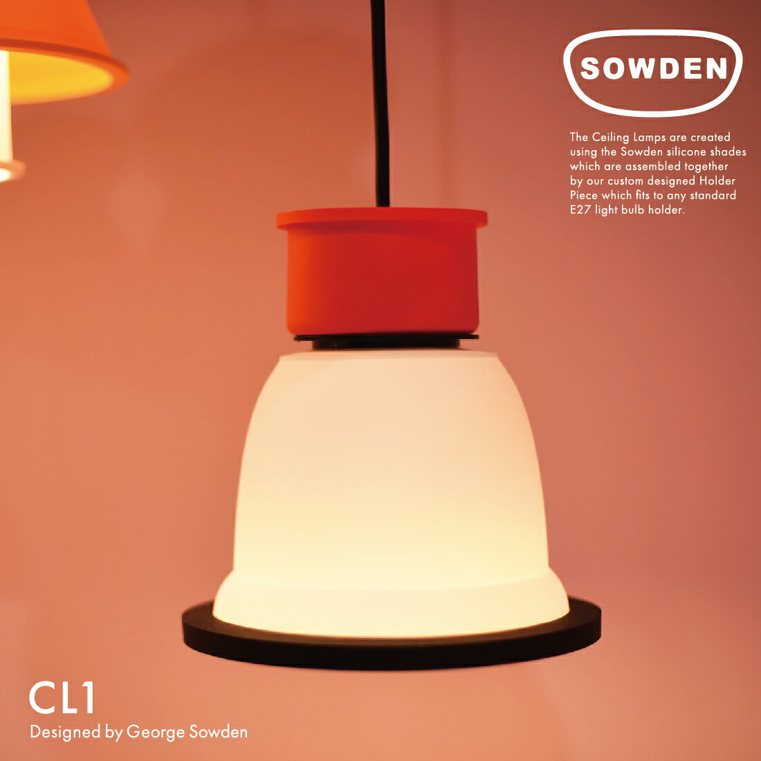 Sowden Light ソーデンライト Sowden Ceiling lamps CL1 ソーデン シーリングランプ ジョージ・ソーデン ポップカルチャー モダン メンフィス ミラノサローネ イタリア イギリス