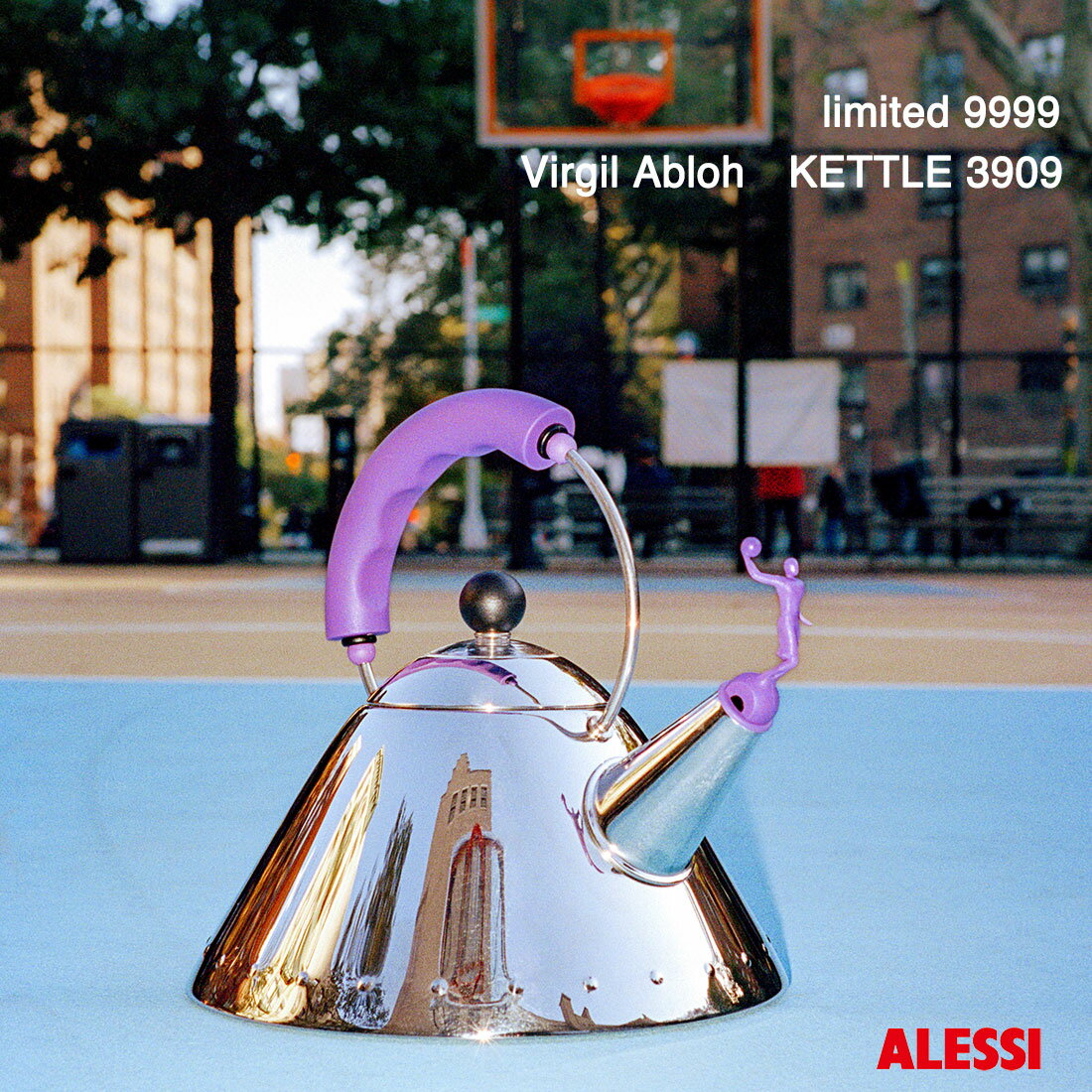 Alessi アレッシィ ケトル 3909 KETTLE Virgil Abloh ヴァージル・アブロー バードケトル 9093 マイケル・グレイヴス バスケットボール