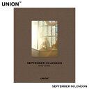 UNION ユニオン SEPTEMBER IN LONDON セプテンバーインロンドン REIKO TOYAMA 当山礼子 フォトブック 写真集