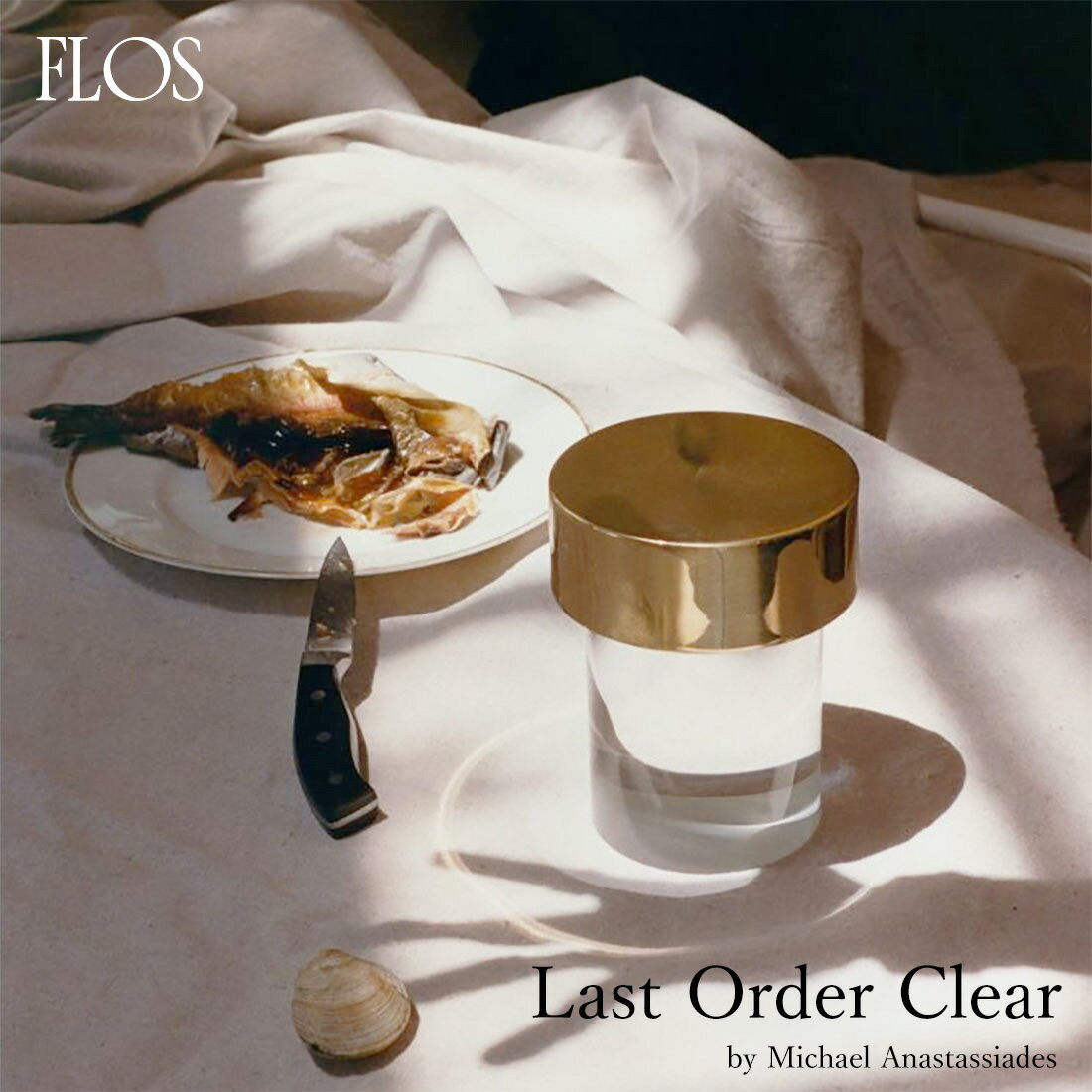 【店舗クーポン発行中】FLOS フロス LAST ORDER CLEAR ラストオーダー クリア Michael Anastassiades マイケル・アナスタシアデス テーブルランプ 照明