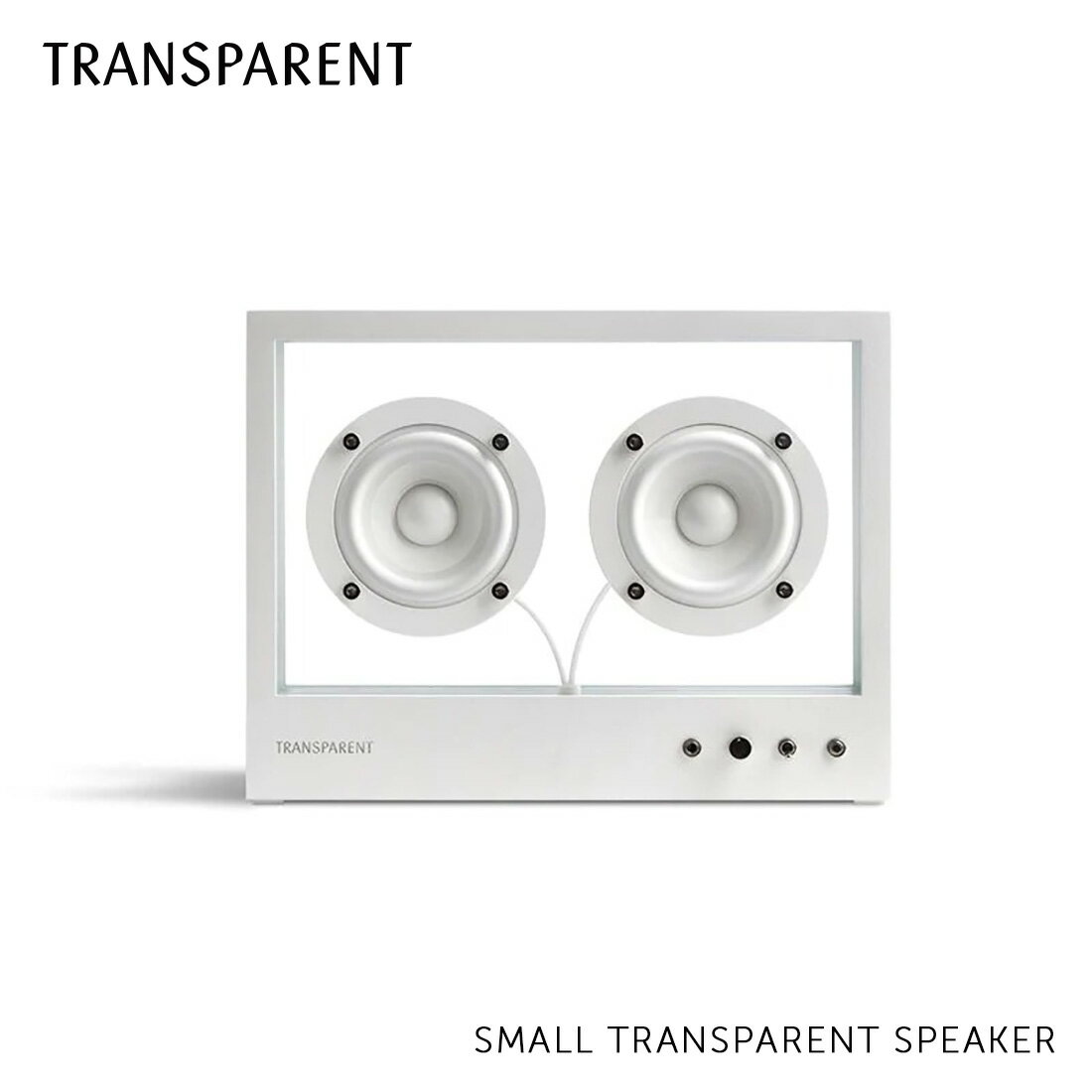 TRANSPARENT トランスペアレント SMALL TRANSPARENT SPEAKER Bluetooth 完全ワイヤレス TPS-02