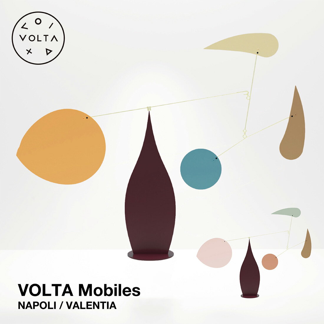 【要エントリ全ポイントback抽選!】VOLTA Mobiles ヴォルタモビール NAPOLI ナポリ VALENTIA ヴァレンティア Oxto&Mario Conti モビール アート インテリア