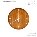 ARCHITECTMADE アーキテクトメイド FJ Clock 779 Finn Juhl フィン・ユール チーク材 25cm 壁掛け時計 デンマーク 北欧