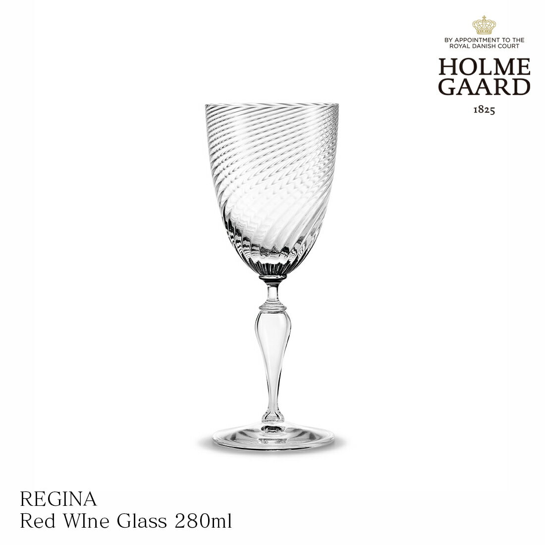 ホルムガード 【スーパーSALE】クーポン不可 HOLMEGAARD REGINA Red Wine Glass 280ml ホルムガード レジーナ レッドワイングラス Anja Vang Kragh アンジャヴァンクラグ