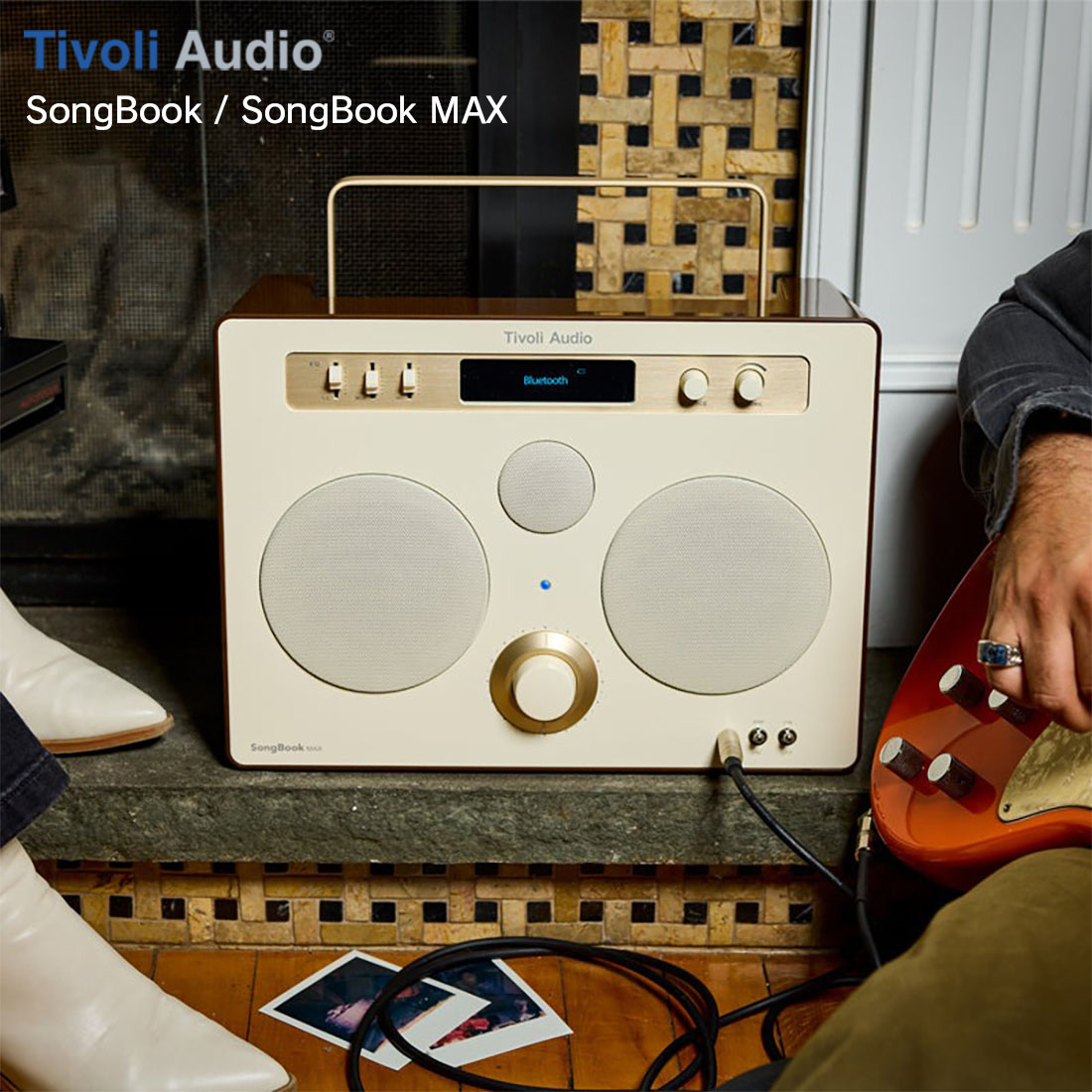 Tivoli Audio SongBook SongBookMAX ソングブック マックス ポータブルスピーカー Bluetooth プリアンプ チボリオーディオ ラジオ
