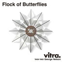 vitra Bg Flock of Butterflie tbN Iu o^tCY NbN Wall Clocks EH[NbN GeorgeNelson W[WEl\ |v