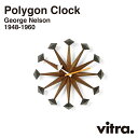 vitra Bg Polygon Clock |SNbN Wall Clocks EH[NbN GeorgeNelson W[WEl\ v |v CeA k XCX