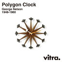 【要エントリ全ポイントback抽選!】vitra ヴィトラ Polygon Clock ポリゴンクロック Wall Clocks ウォールクロック GeorgeNelson ジョージ・ネルソン 時計 掛時計 インテリア 北欧 スイス