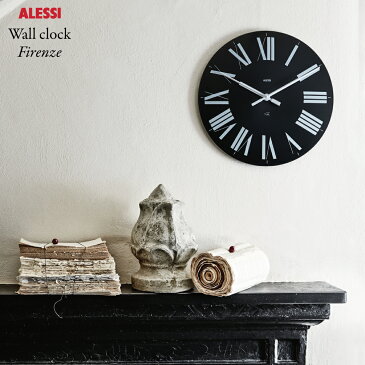 【Alessi/アレッシィ】Firenze Wall clock/フィレンツェ/ウォールクロック/壁掛け時計/Achille Castiglioni/アッキーレ カスティリオーニ/Pier Giacomo Castiglioni/ピア ジャコモ カスティリオーニ【RCP】