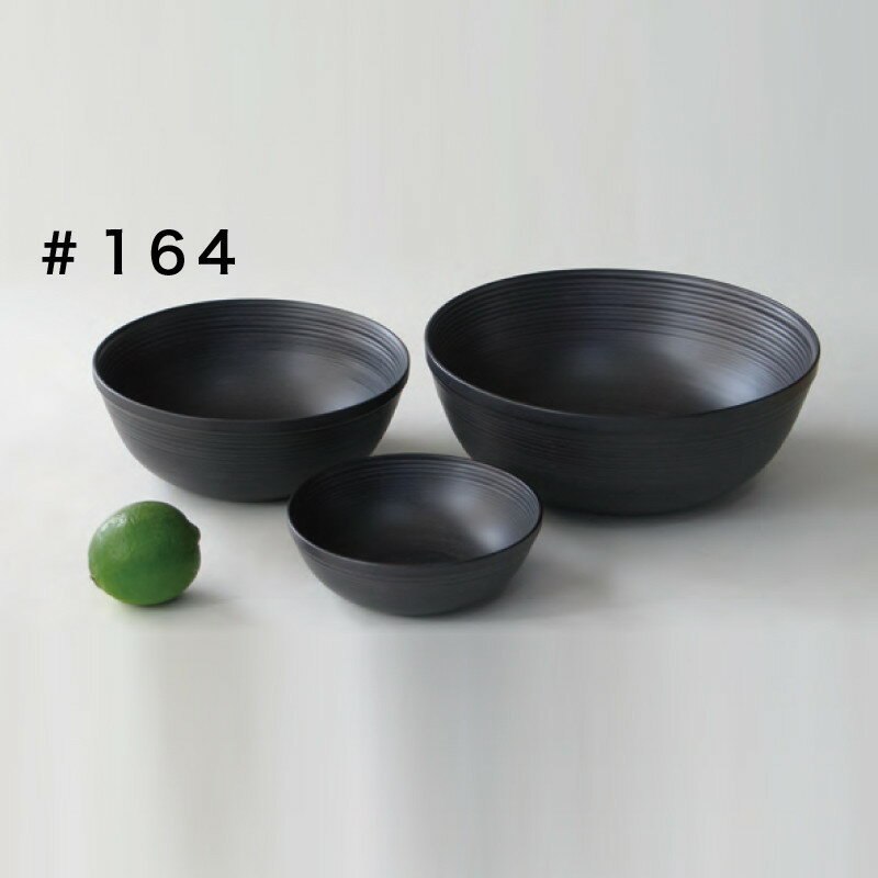 BUNACO ブナコ BOWL ボウル #164 ブラック テーブルウェア TABLEWARE 木工品 手作り 4944648035146