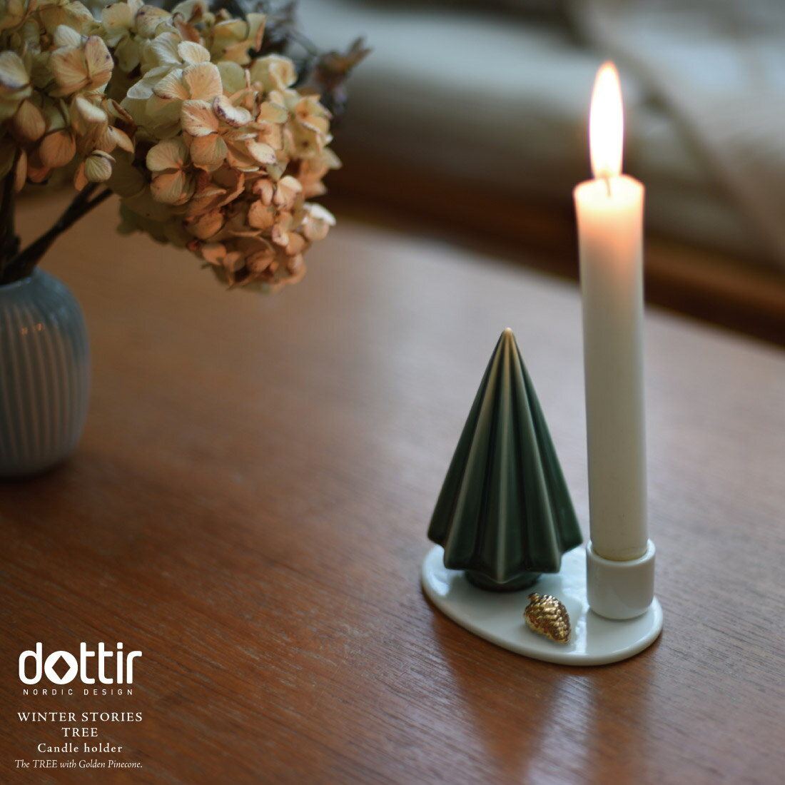 dottir/ドティエ　Winter Stories Tree/Candle Holder/Thora Finnsdottir/ウィンターストーリーズ/ツリー/キャンドルホルダー/トーラ・フィンドティエ/