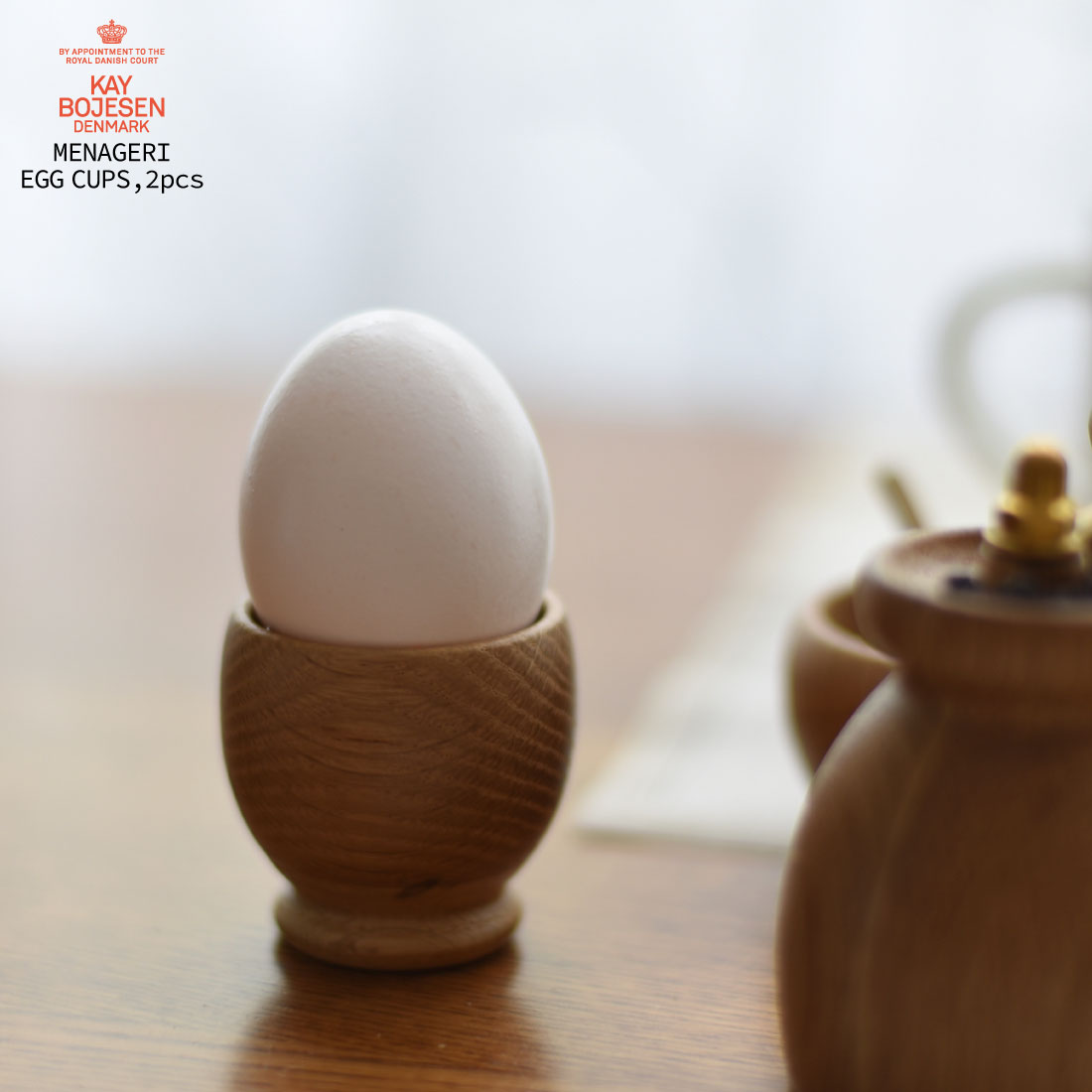 KAY BOJESEN/ܥ󡡥ʥ åå 2ĥåMENAGERI/EGG CUP 2PCS/̲ơ֥륦//FSCǧꥪ