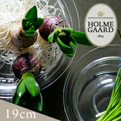 HOLMEGAARD フラワーボウル　19cm　4343800　ホルムガード　OLD ENGLISH オールドイングリッシュ　FLOWER BOWL by Claus Dalbyデンマーク/花瓶/ガラス/北欧