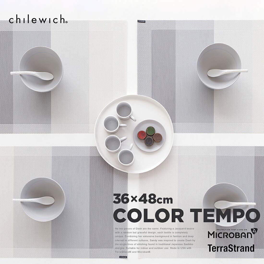 楽天Shinwa Shop 楽天市場店Chilewich チルウィッチ Color Tempo プレイスマットランチョンマット テーブルウエア キッチン